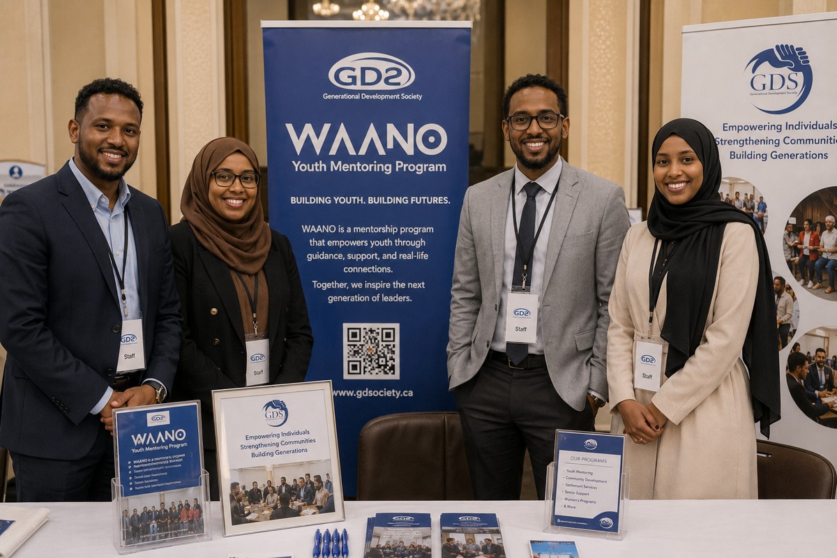 GDS Waano team at their program booth with community partners